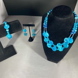 Aquamarine Jewelry Set